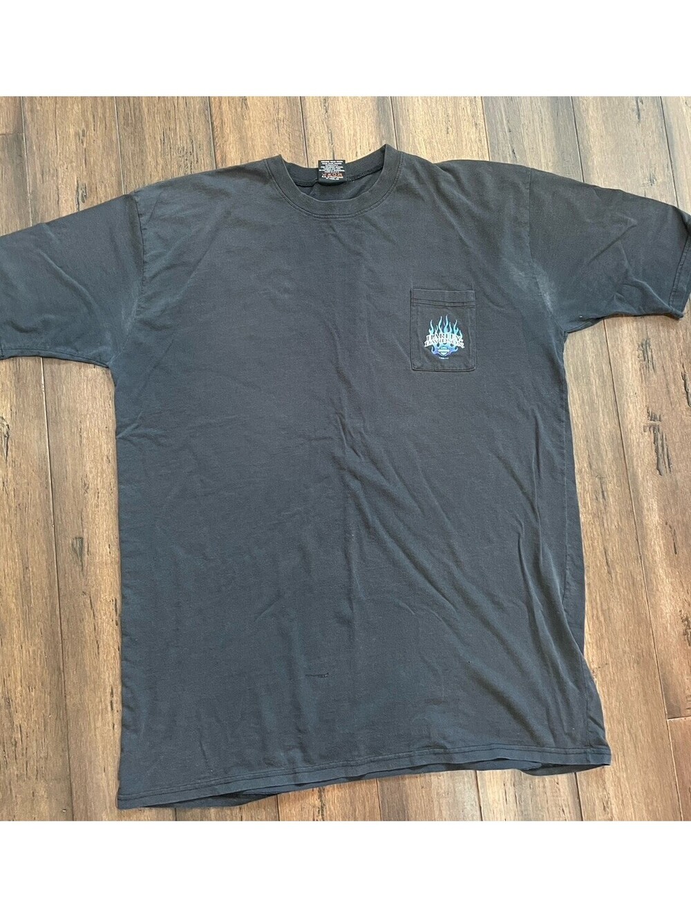 Harley Davidson tShirt 4XL Gray Harley of Murfreesboro TN Chest 55” 35” Long
